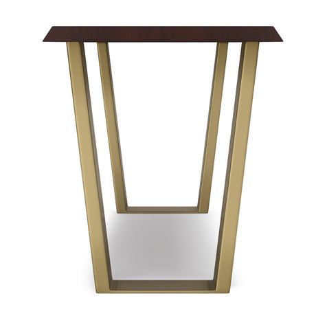 Modern European furniture - Cognac Terence Bench - www.oroa.com