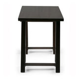 Modern European furniture - Dark Chestnut Brown Solid Wood Desk - www.oroa.com