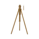 Modern European furniture - Vintage Gold Tripod Floor Lamp with Pull Switch - www.oroa.com
