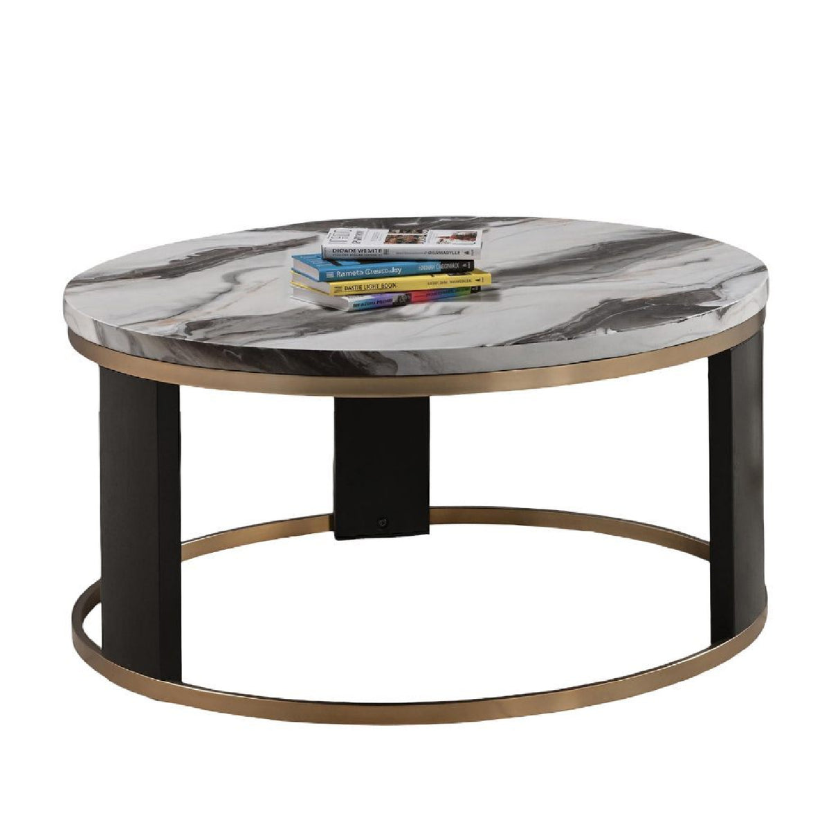 Gold Ring Frame Coffee Table | OROA