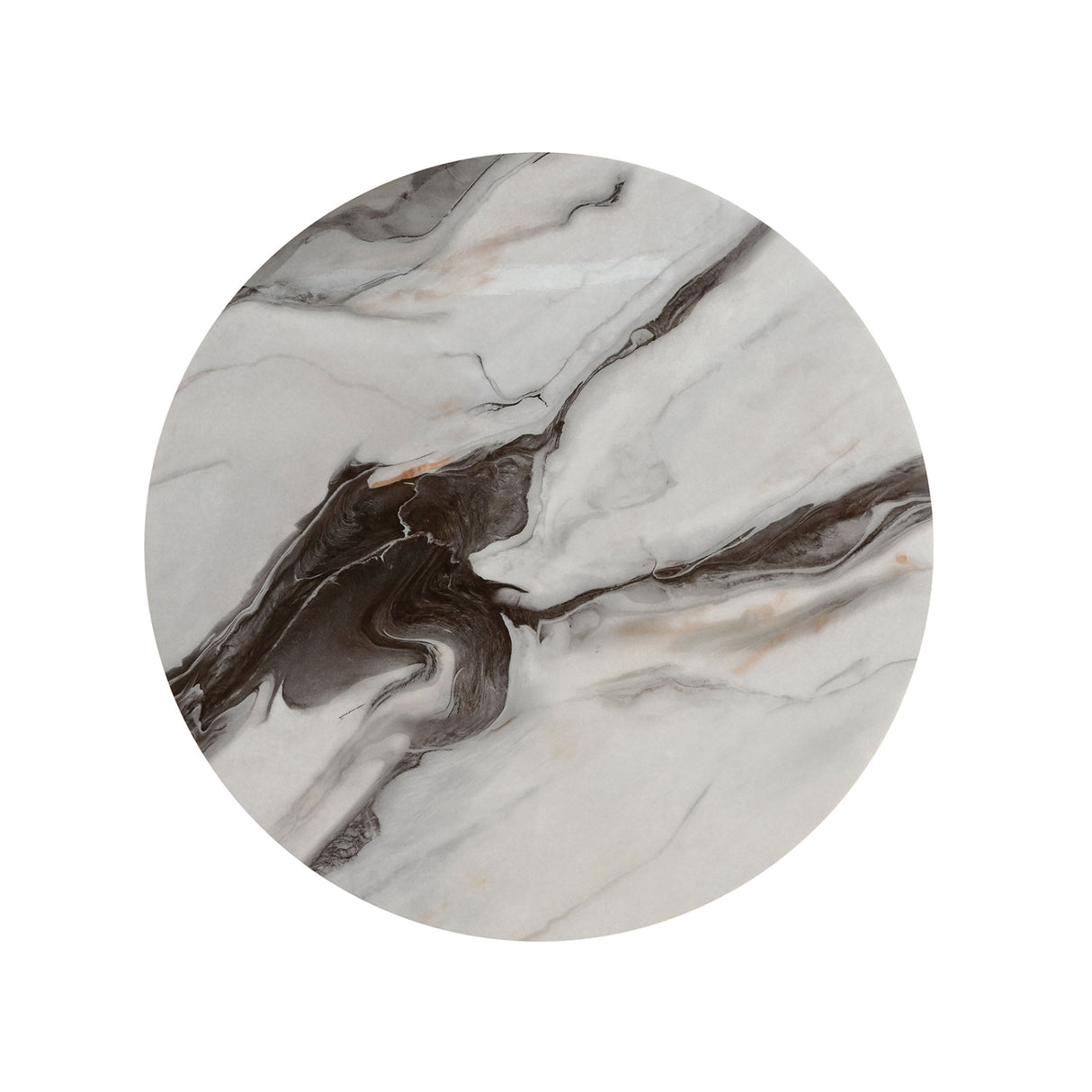 Contemporary Marble Top End Table | OROA