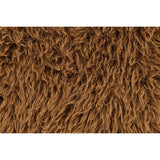 Camel Brown Luxurious Contemporary Swivel Accent Chair | OROA
