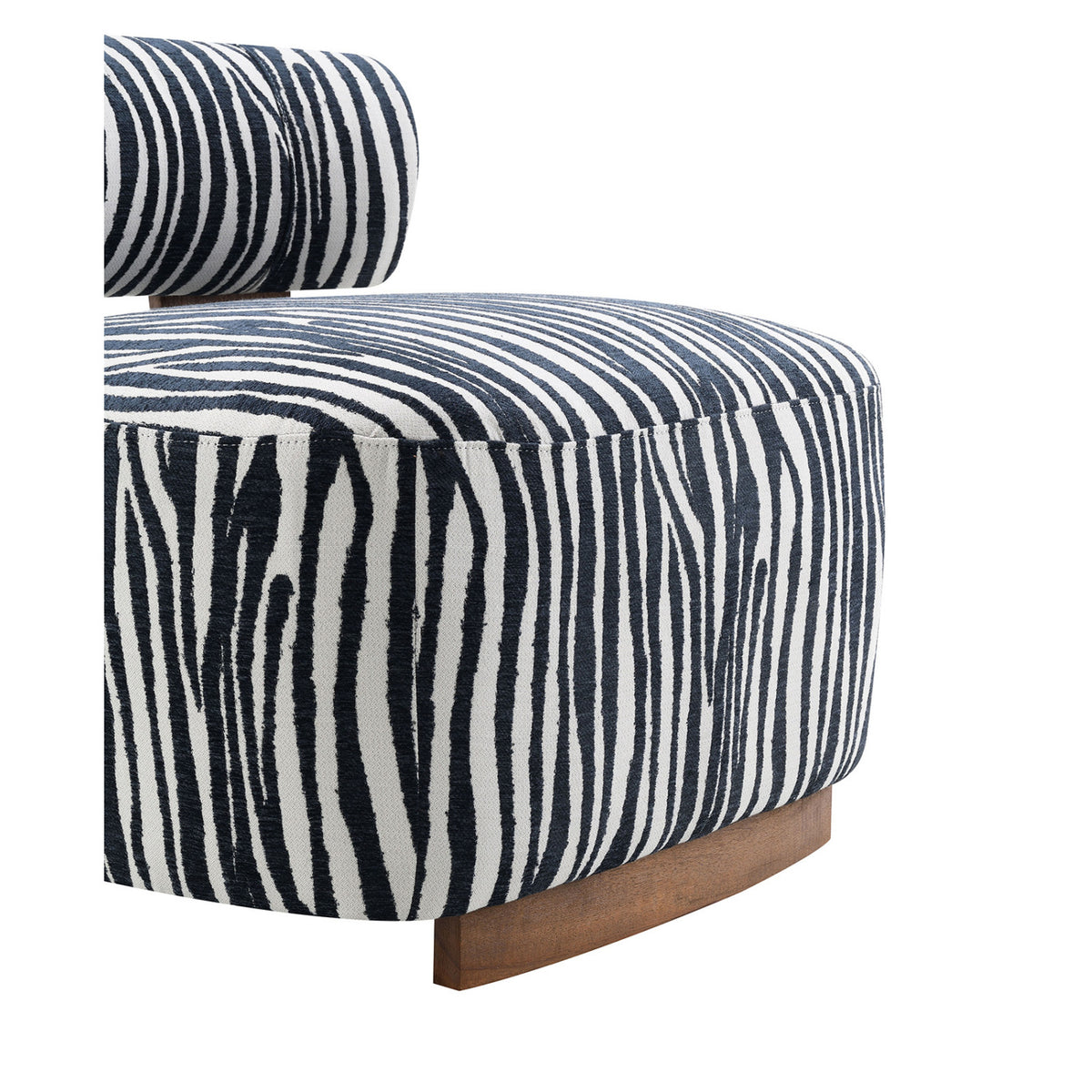 Accent Chair Cylindrical Backrest by OROA