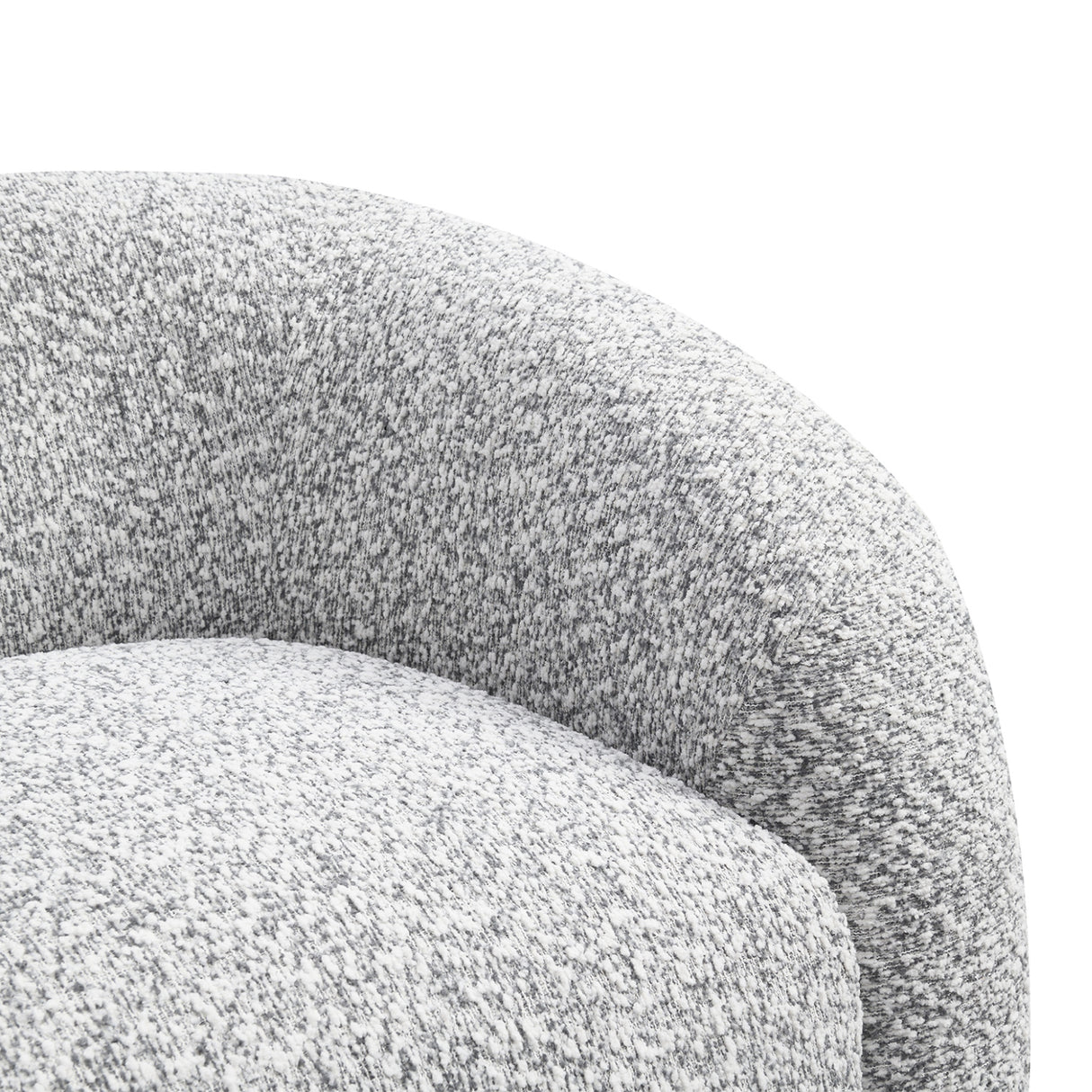 Gray Curve Swivel Chair | OROA