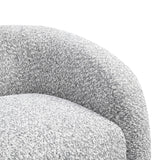 Gray Curve Swivel Chair | OROA
