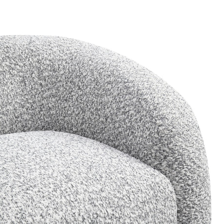 Gray Curve Swivel Chair | OROA