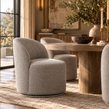 Gray Swivel Dining Chair | OROA