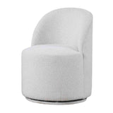 White Swivel Dining Chair | OROA