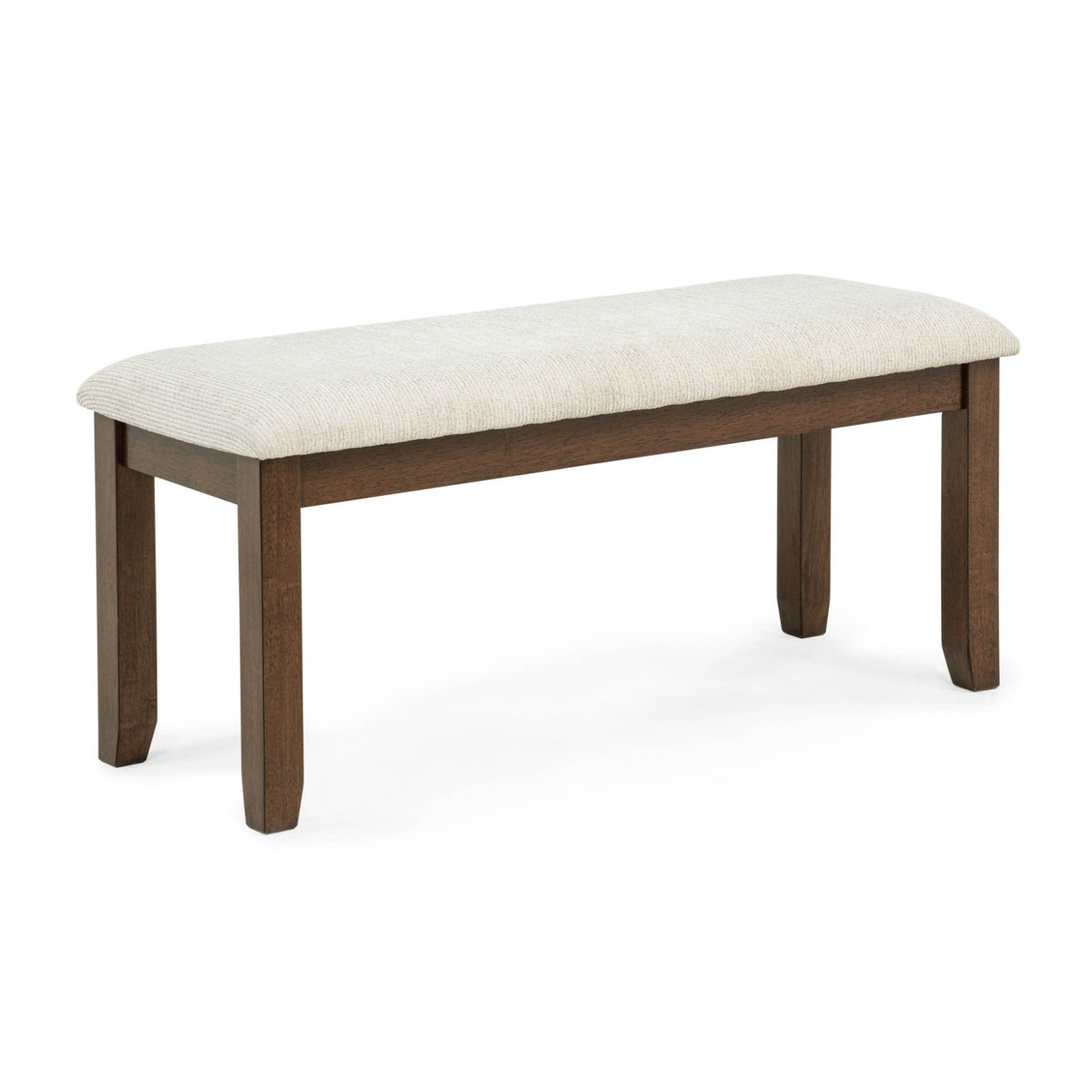 Modern European furniture - Beige Brown Upholstered Bench - www.oroa.com