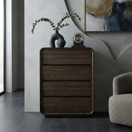 Brown Warm Wood Chest | OROA