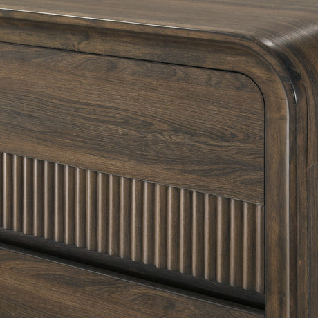Brown Warm Wood Chest | OROA