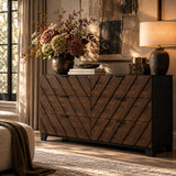 6-Drawer Wooden Dresser | OROA