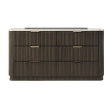 Modern European furniture - Contemporary Marble Top Dresser - www.oroa.com