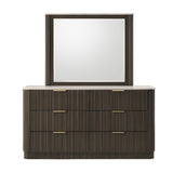Modern European furniture - Contemporary Marble Top Dresser - www.oroa.com