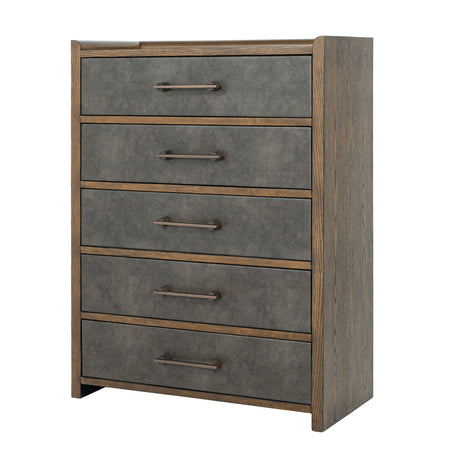 Modern European furniture - Modern Two Tone Design Chest - www.oroa.com