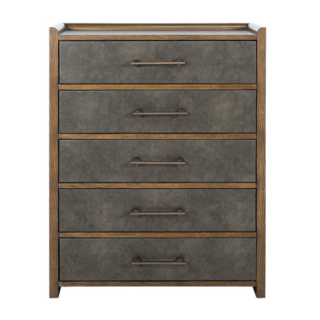Modern European furniture - Modern Two Tone Design Chest - www.oroa.com