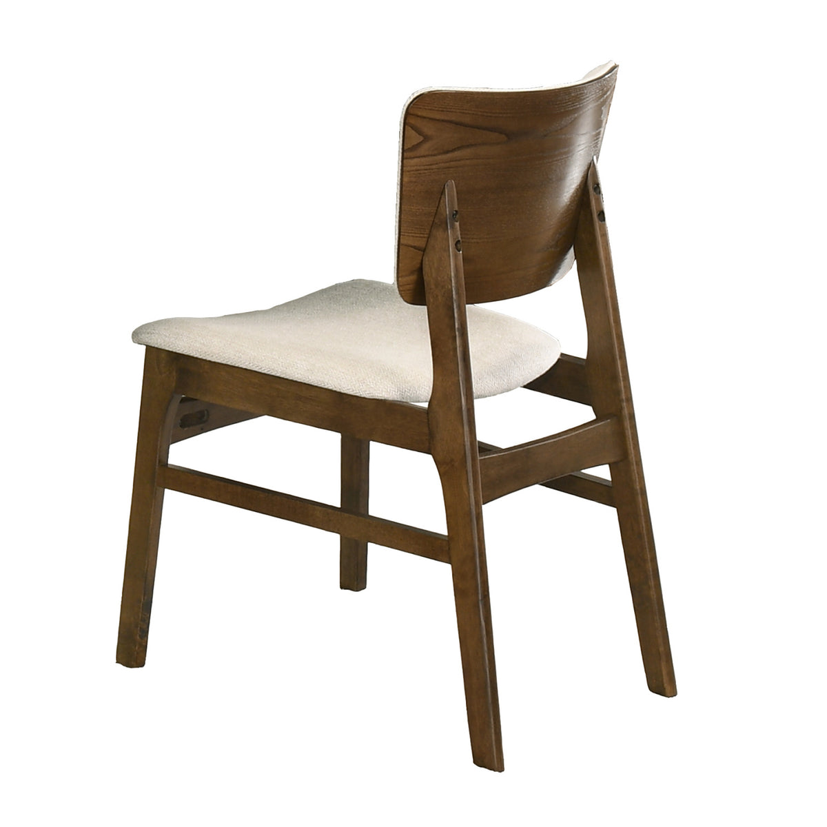 Mid-century Modern Upholstered Dining Chairs (2) by OROA