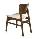Mid-century Modern Upholstered Dining Chairs (2) by OROA