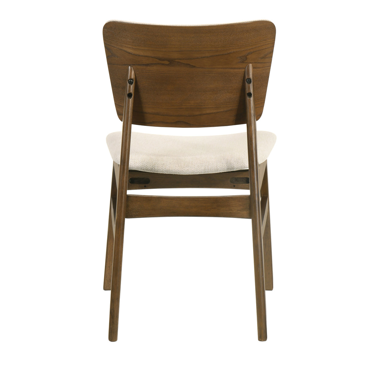 Mid-century Modern Upholstered Dining Chairs (2) by OROA