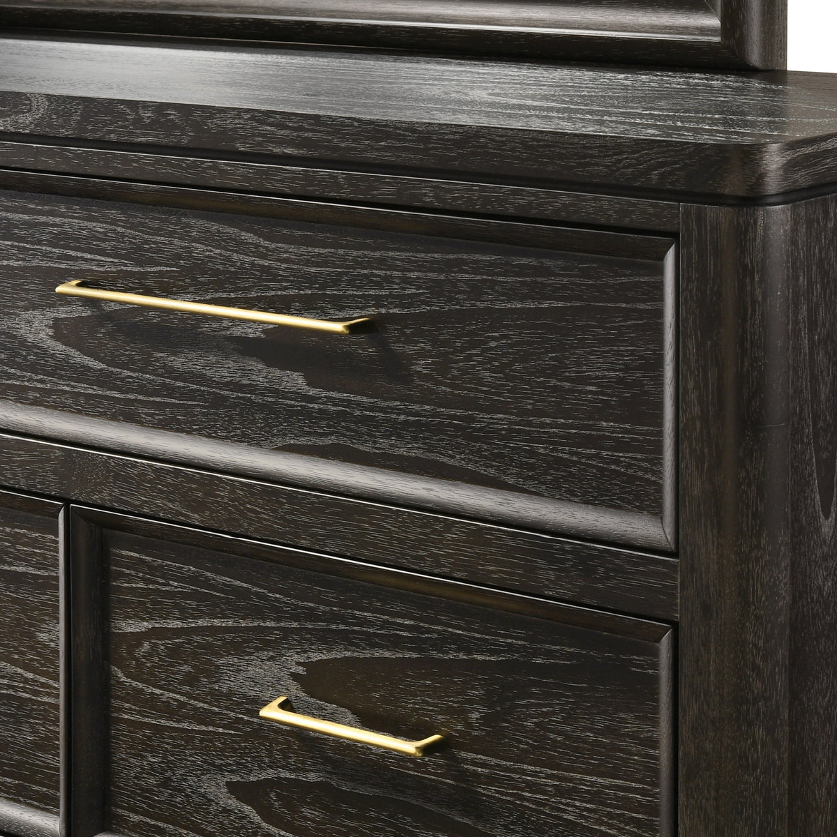Modern European furniture - Contemporary 7-Drawers Gray Brown Dresser - www.oroa.com