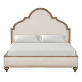 Modern European furniture - Classic Rustic Oak Queen Bed - www.oroa.com