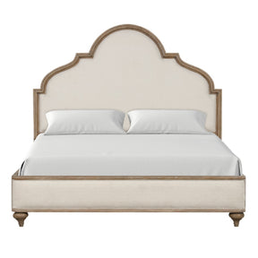 Modern European furniture - Classic Rustic Oak Queen Bed - www.oroa.com