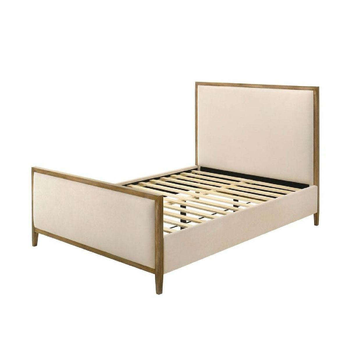Modern European furniture - Upholstered Panel Design King Bed - www.oroa.com