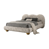 Contemporary Latte Brown Queen Bed | OROA