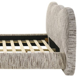 Contemporary Latte Brown Queen Bed | OROA