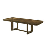 Leaf Wood Rectangular Dining Table | OROA