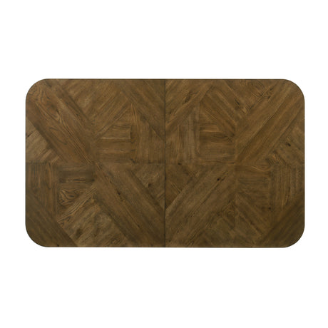 Leaf Wood Rectangular Dining Table | OROA