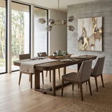 Leaf Wood Rectangular Dining Table | OROA