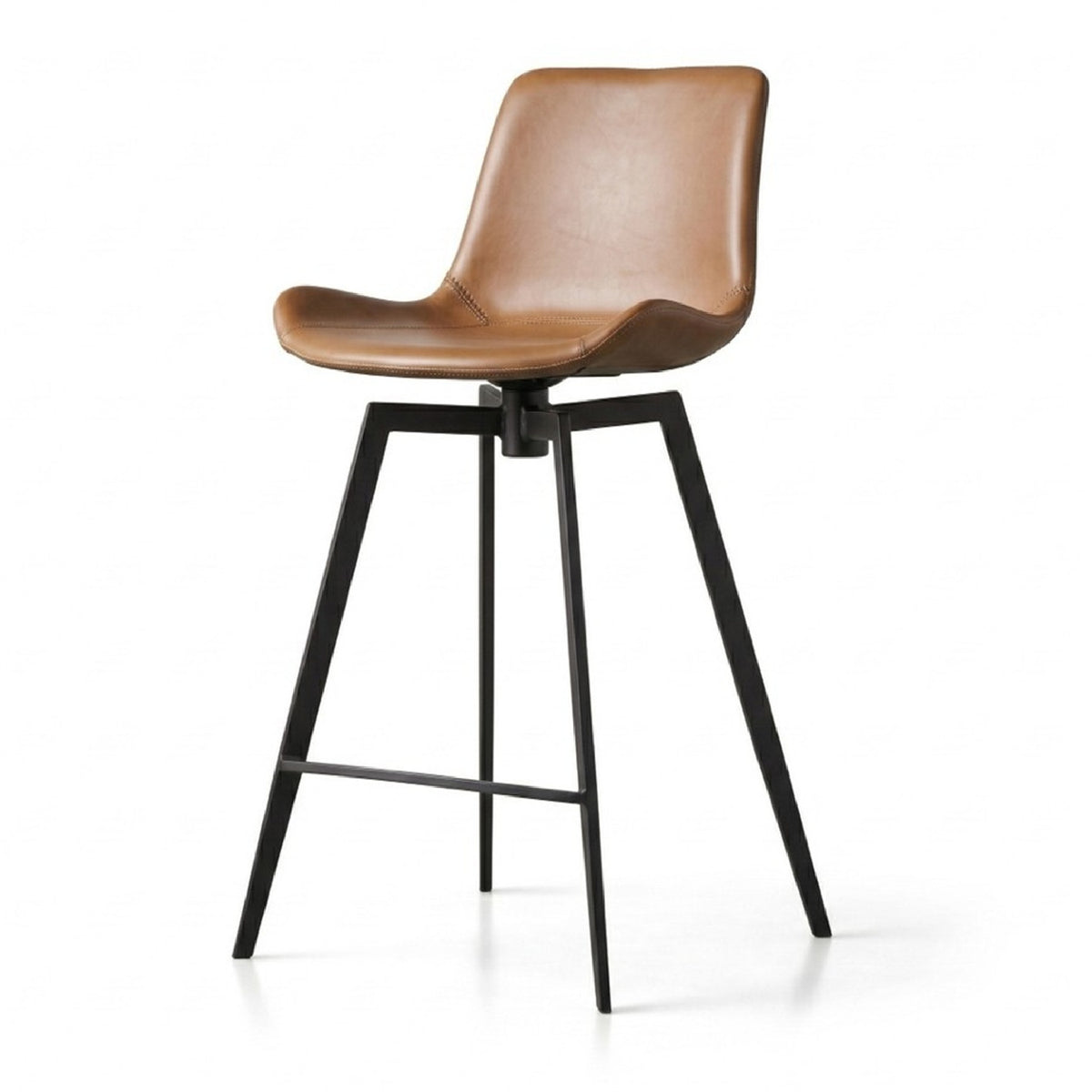 Modern European furniture - Modern Industrial Swivel Counter Stool - www.oroa.com
