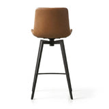 Modern European furniture - Modern Industrial Swivel Counter Stool - www.oroa.com