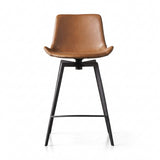 Modern European furniture - Modern Industrial Swivel Counter Stool - www.oroa.com