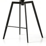 Modern European furniture - Modern Industrial Swivel Counter Stool - www.oroa.com