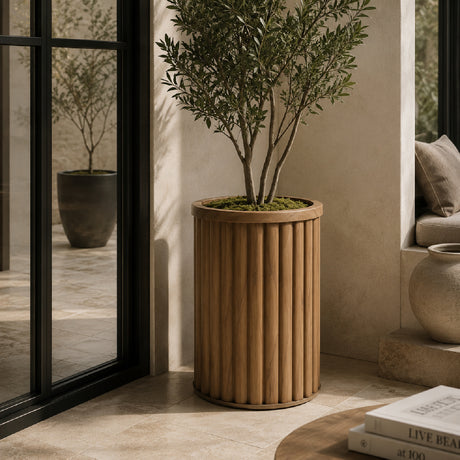 Round Strata Column Planter MD | OROA