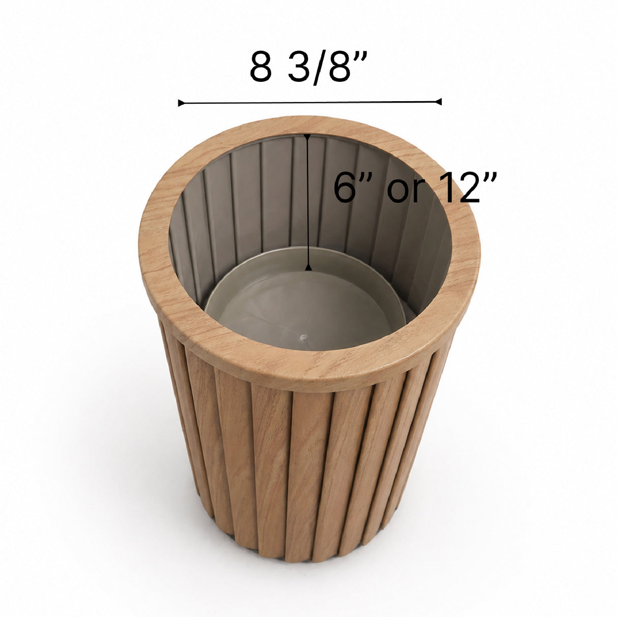 Round Strata Column Planter MD | OROA