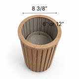 Round Strata Column Planter MD | OROA