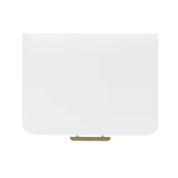 Natural Marble Top Espresso Nightstand | OROA