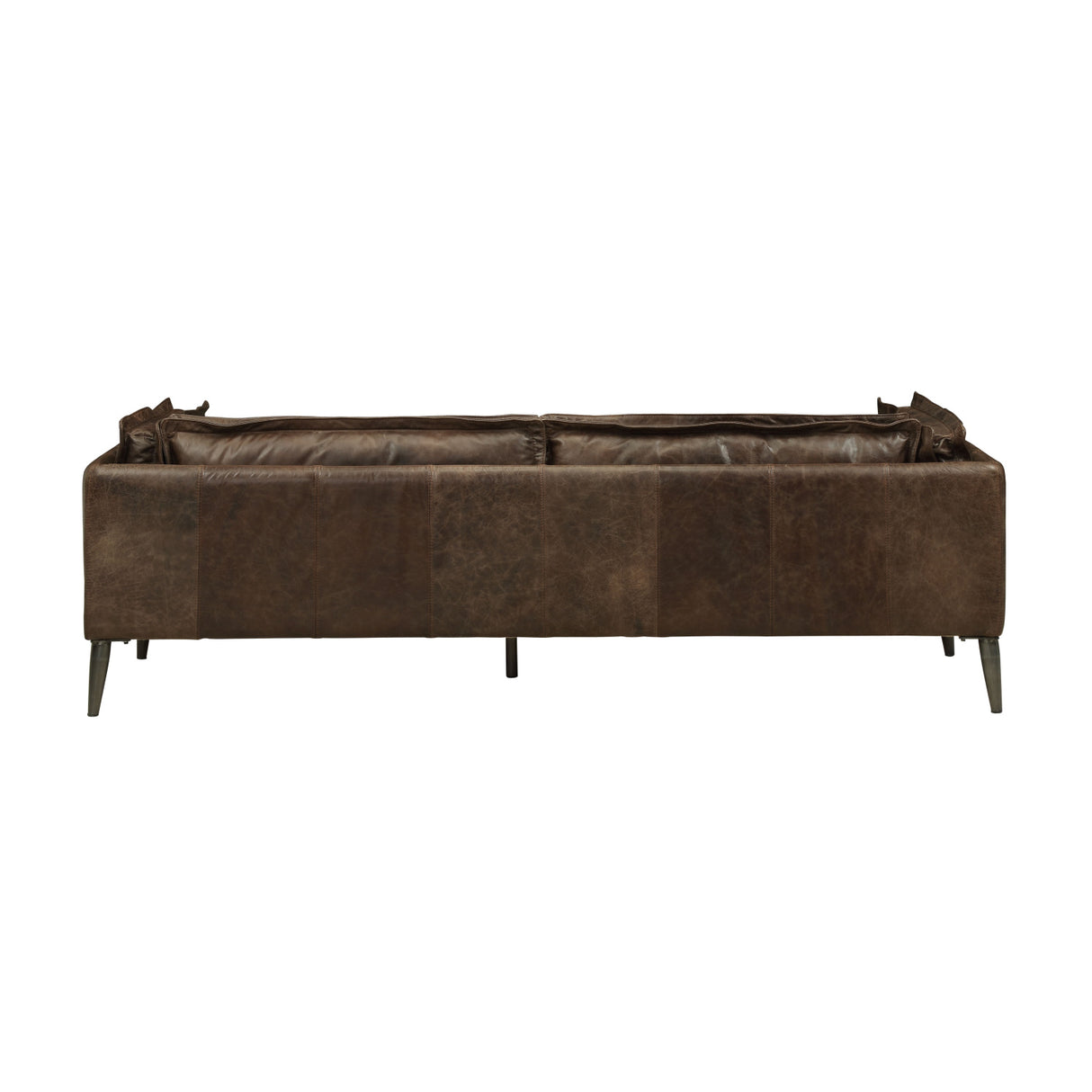 Porchester Distress Chocolate Leather Sofa | OROA