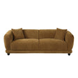 Modern European furniture - Brown Lennox Chenille Sofa - www.oroa.com