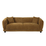 Modern European furniture - Brown Lennox Chenille Sofa - www.oroa.com