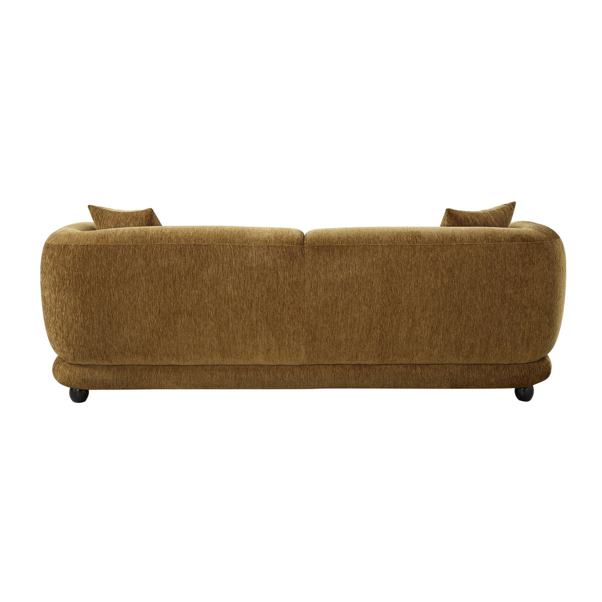 Modern European furniture - Brown Lennox Chenille Sofa - www.oroa.com