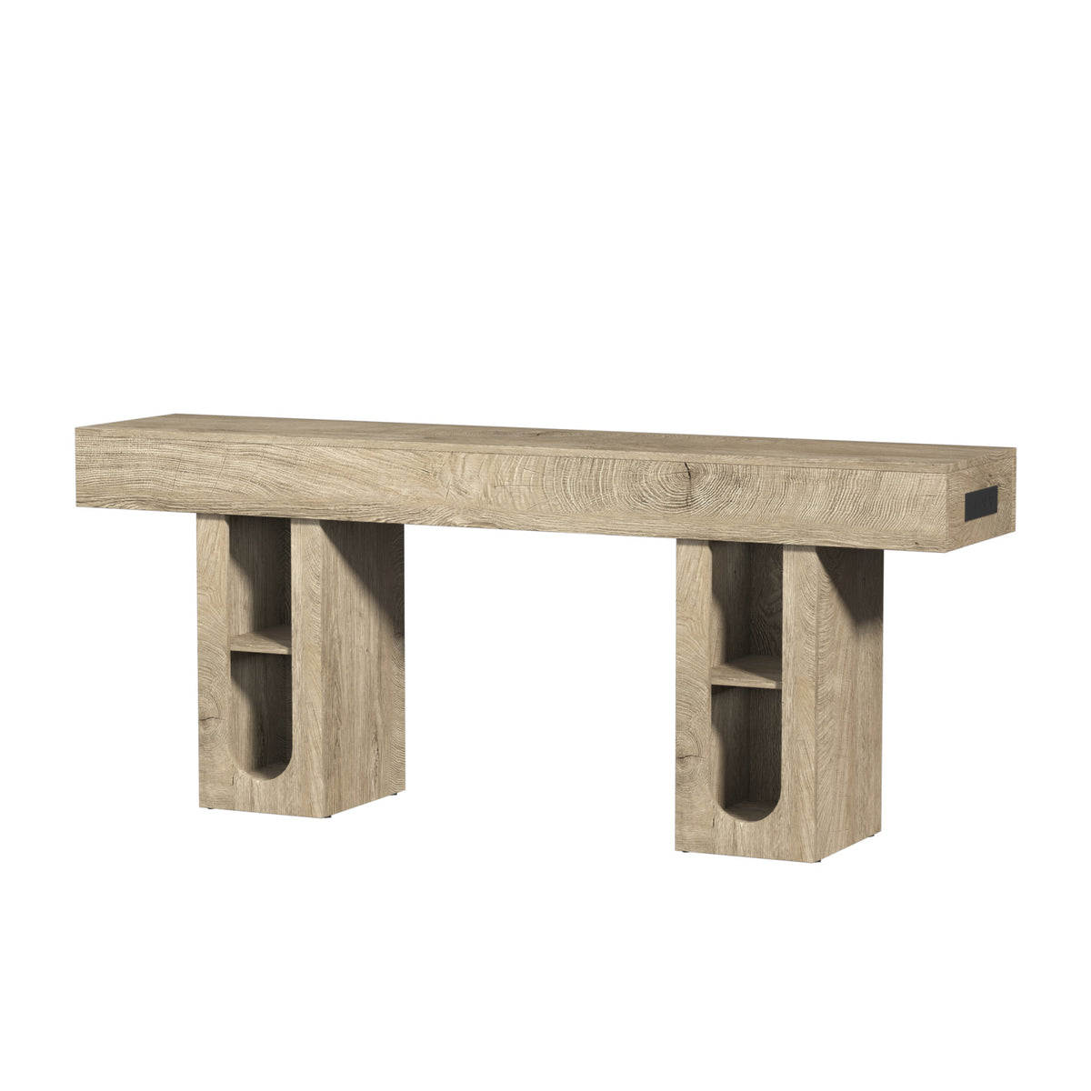 Wooden Long Console Table by OROA
