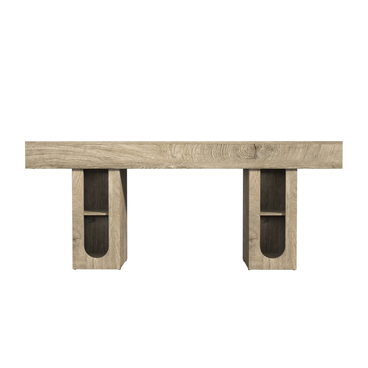 Wooden Long Console Table by OROA
