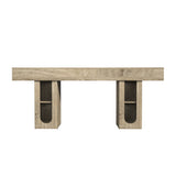 Wooden Long Console Table by OROA
