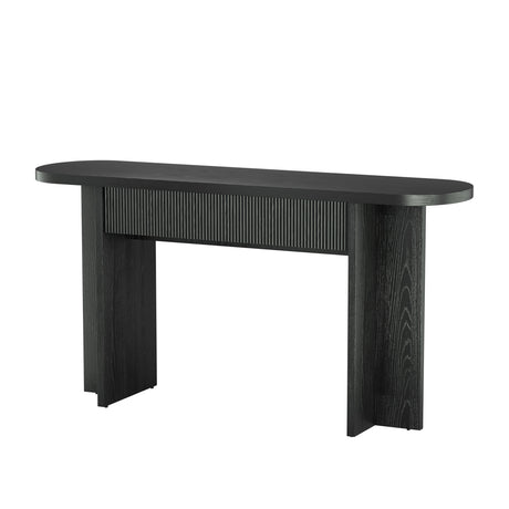 2-Drawers Fluted Console Table by OROA