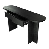 2-Drawers Fluted Console Table by OROA