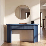 Modern European furniture - Mid-Century Fluted Console Table with Drawers |- www.oroa.com